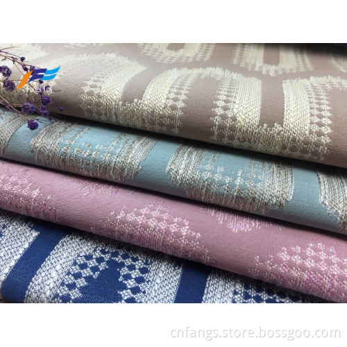 Polyester Cotton Textile Window Embroidered Curtain Fabric